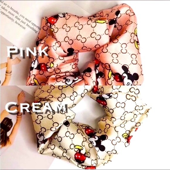 (10) DISNEY Mickey Mouse Hair Scrunchy - Picture 5 of 5